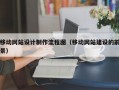 移动网站设计制作流程图（移动网站建设的前景）